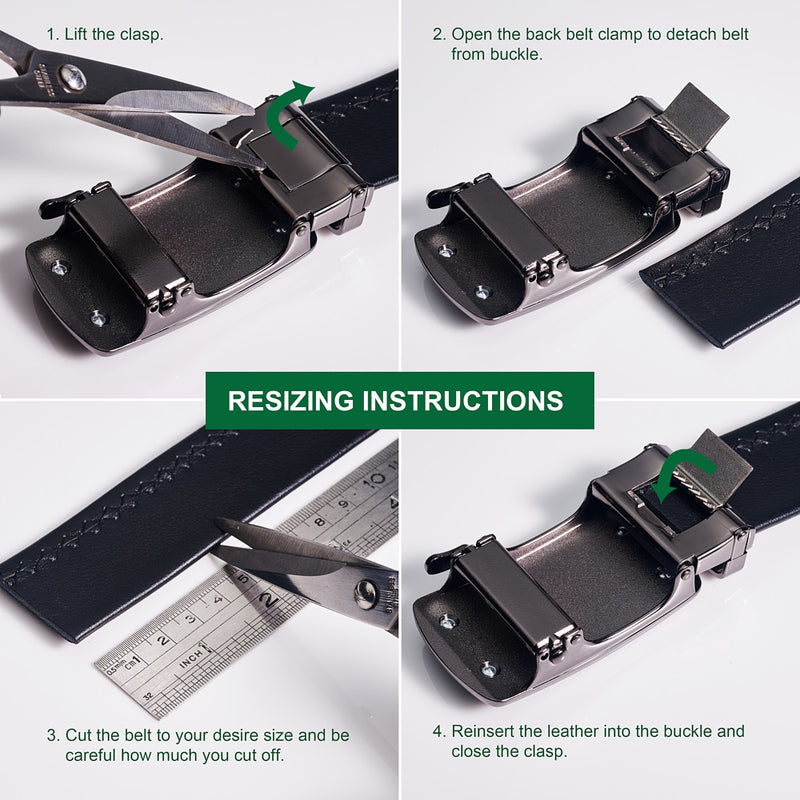 Load image into Gallery viewer, Gift Box 2-in-1 Bundle Set Genuine Leather RFID Protected Wallet Automatic Buckle Belt