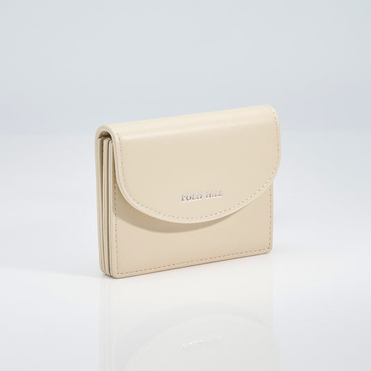Unisex Faux Leather Mini Card Wallet