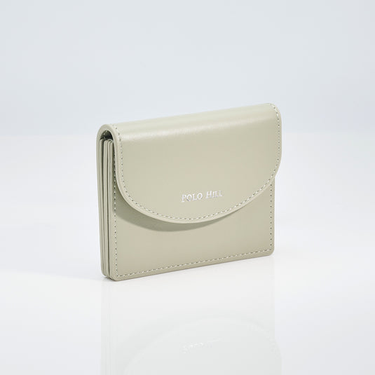 Unisex Faux Leather Mini Card Wallet