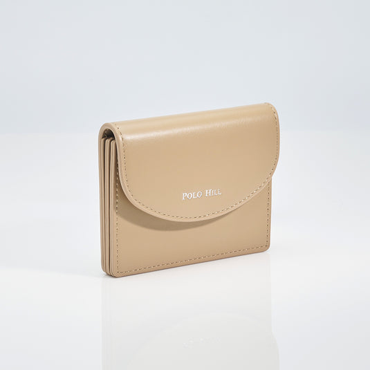 Unisex Faux Leather Mini Card Wallet