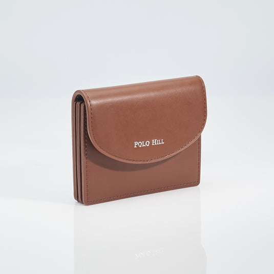 Unisex Faux Leather Mini Card Wallet