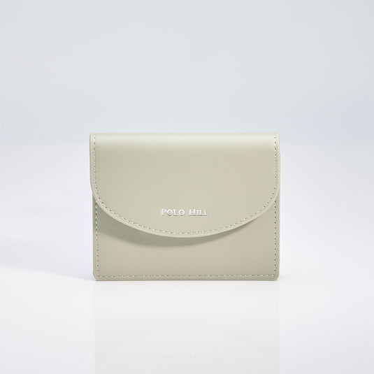 Unisex Faux Leather Mini Card Wallet
