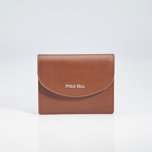 Unisex Faux Leather Mini Card Wallet