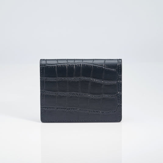 Unisex Faux Leather Mini Card Wallet
