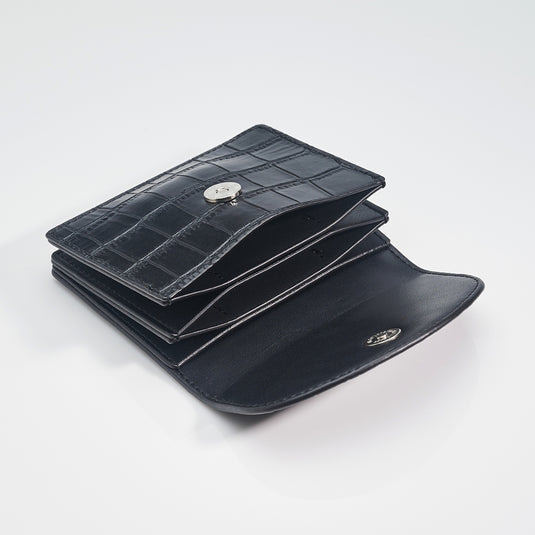 Unisex Faux Leather Mini Card Wallet