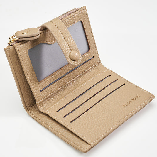Ladies Bi-Fold Short Wallet