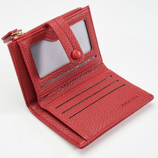 Ladies Bi-Fold Short Wallet