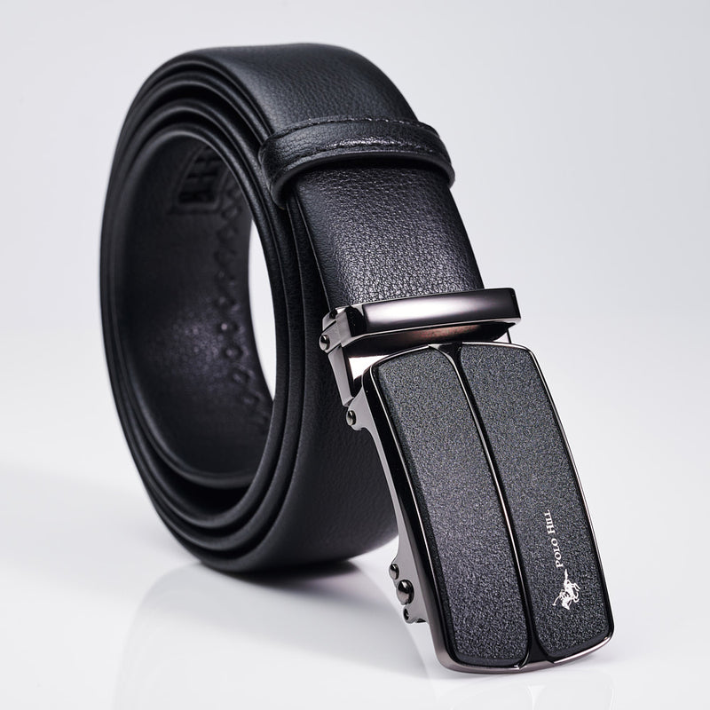 Load image into Gallery viewer, Gift Box 2-in-1 Bundle Set Genuine Leather RFID Protected Wallet Automatic Buckle Belt