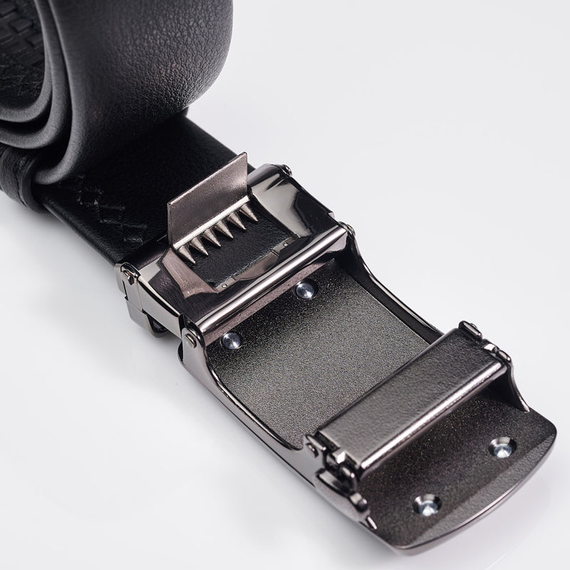 Load image into Gallery viewer, Gift Box 2-in-1 Bundle Set Genuine Leather RFID Protected Wallet Automatic Buckle Belt