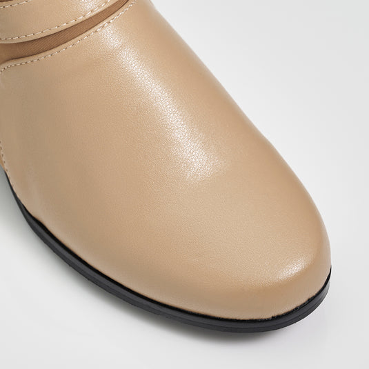 Low Cut Heeled Boots