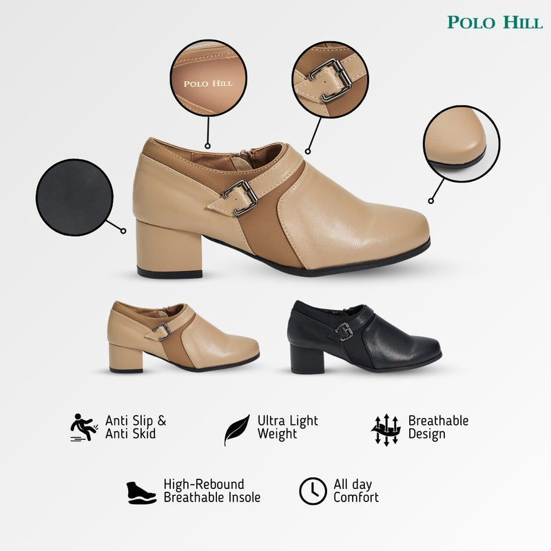 Load image into Gallery viewer, Low Cut Heeled Boots