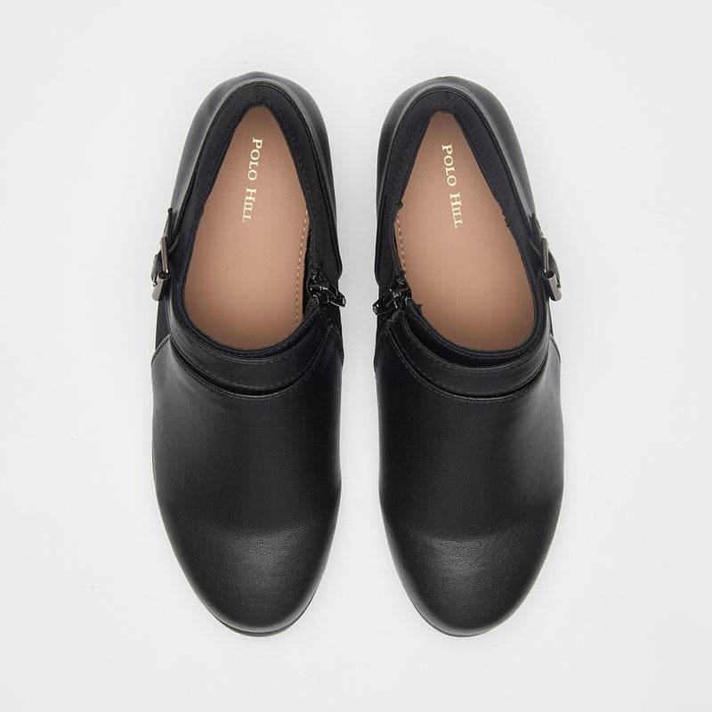 Load image into Gallery viewer, Low Cut Heeled Boots