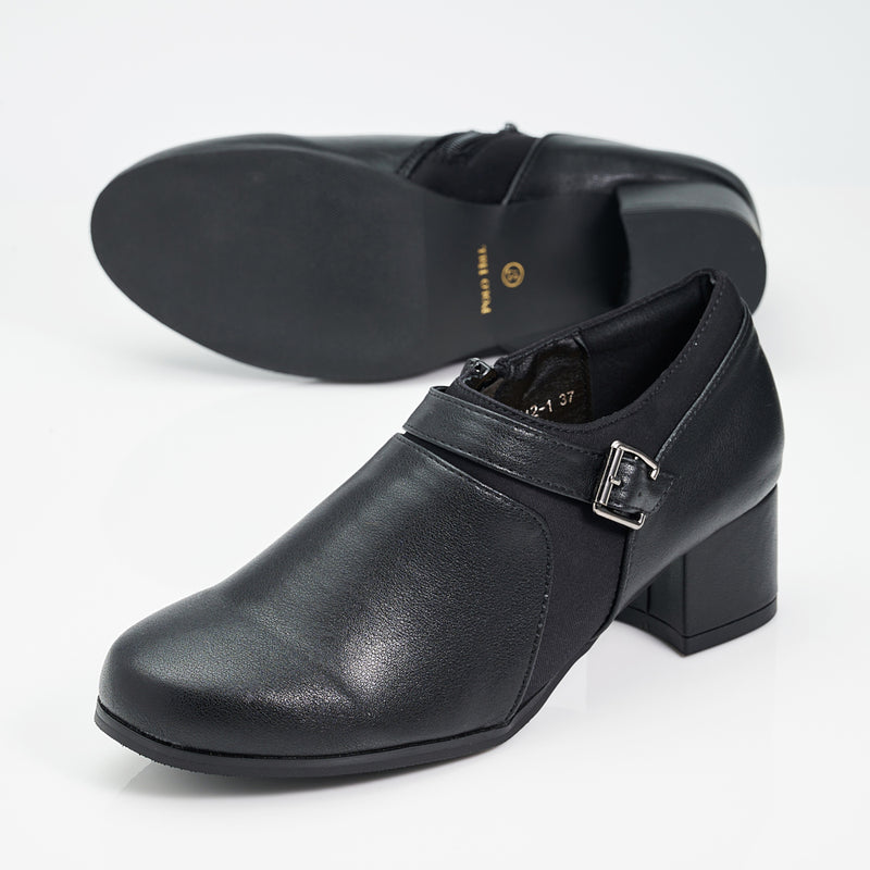 Load image into Gallery viewer, Low Cut Heeled Boots