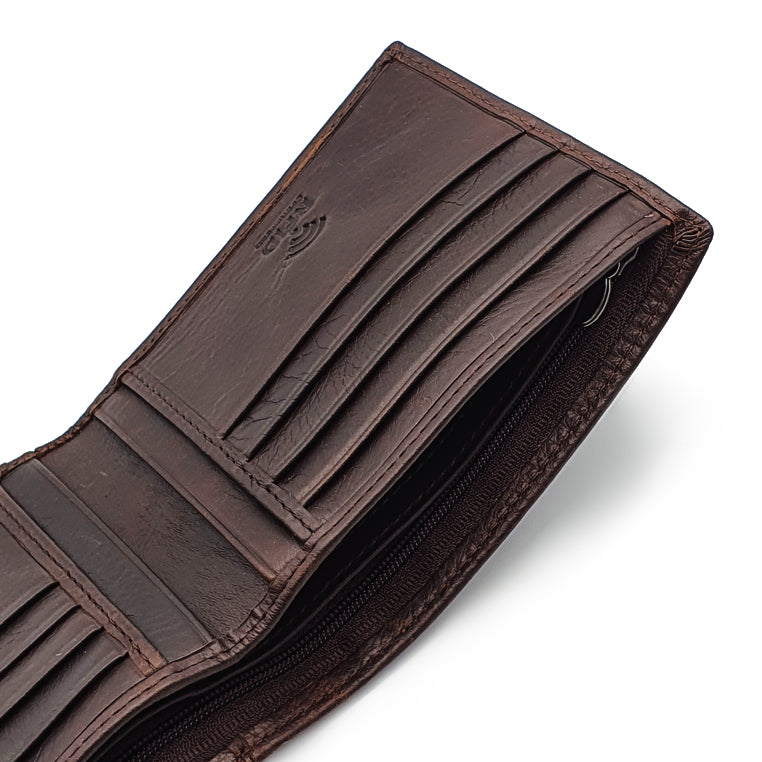 Load image into Gallery viewer, Genuine Leather RFID Blocking Bifold Wallet with Gift Box - Basic