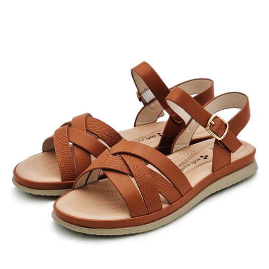 Hook and Loop Flat Sandals