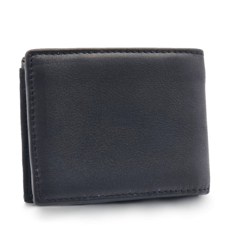 Load image into Gallery viewer, Mens Short Genuine Leather BiFold Wallet