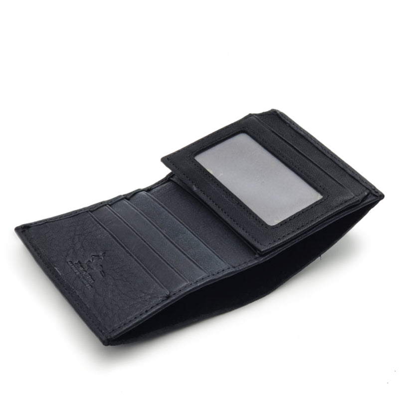 Load image into Gallery viewer, Mens Short Genuine Leather BiFold Wallet
