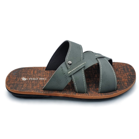 Flat Slide On Sandals