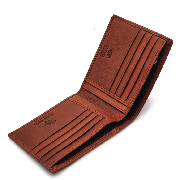 Load image into Gallery viewer, Genuine Leather RFID Blocking Bifold Wallet with Gift Box - Basic