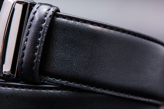Premium Series Faux Leather Automatic Buckle 140cm Belt Gift Box