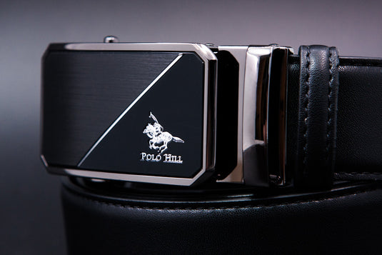 Premium Series Faux Leather Automatic Buckle 140cm Belt Gift Box