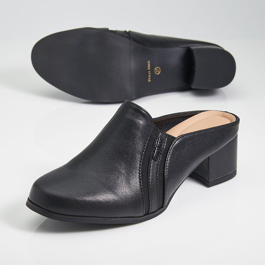 Ladies Formal Slide On Heels