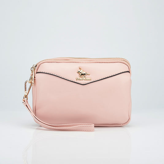 Double Zip Envelope Wristlet