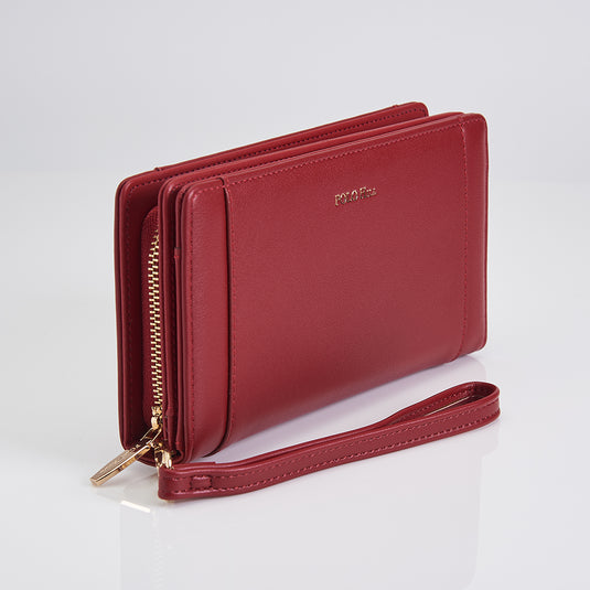 Ladies Bi-Fold Long Wallet