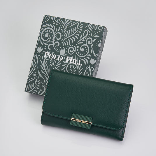 Ladies Tri-Fold Short Wallet