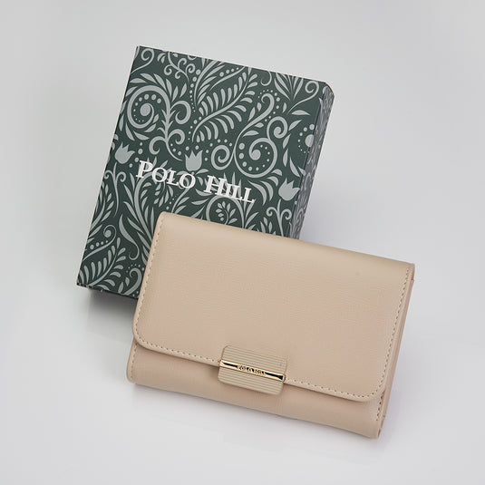 Ladies Tri-Fold Short Wallet