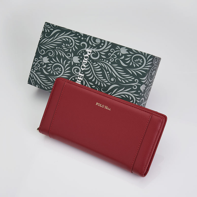 Load image into Gallery viewer, Ladies Bi-Fold Long Wallet
