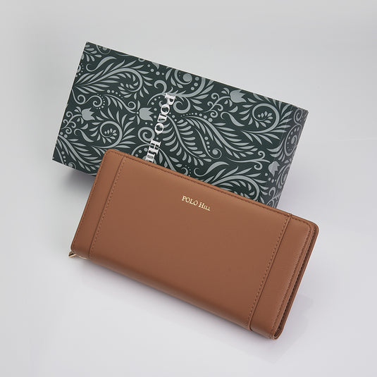 Ladies Bi-Fold Long Wallet