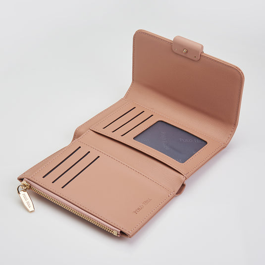 Ladies Tri-Fold Short Wallet