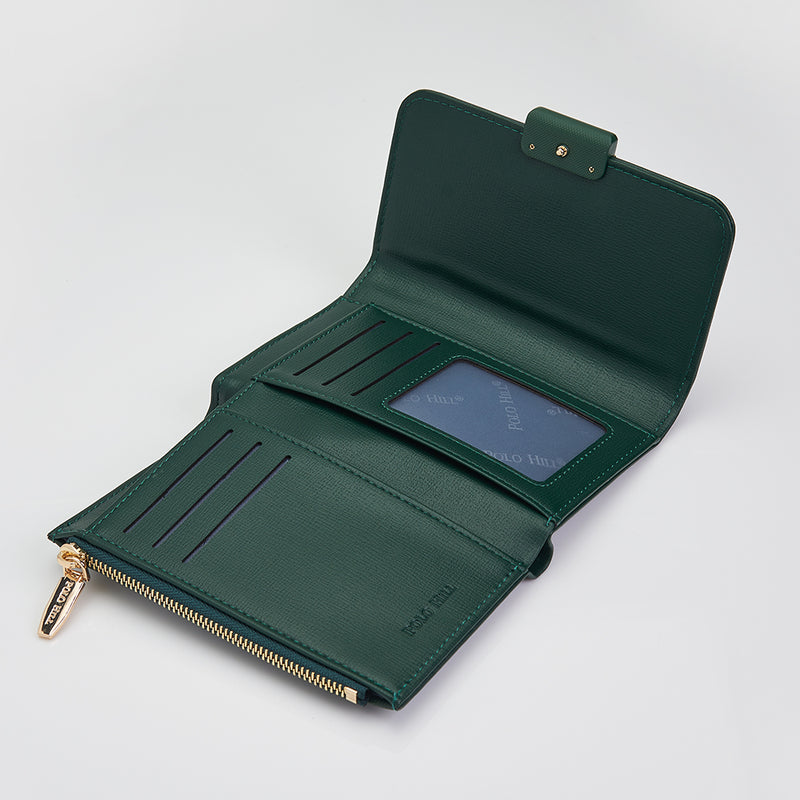 Load image into Gallery viewer, Ladies Tri-Fold Short Wallet
