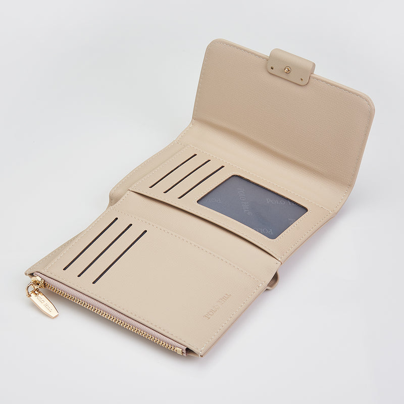 Load image into Gallery viewer, Ladies Tri-Fold Short Wallet
