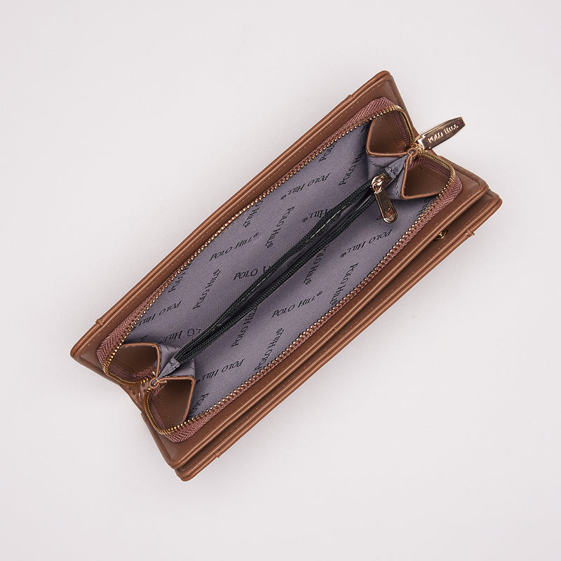 Load image into Gallery viewer, Ladies Bi-Fold Long Wallet
