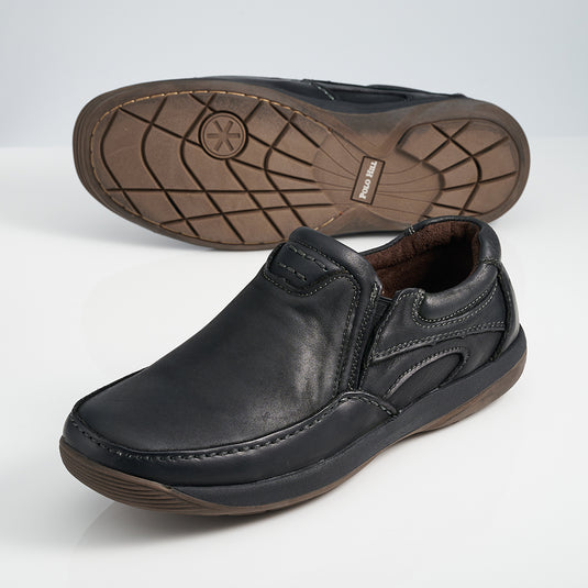 Genuine Leather Slip On Comfort Shoes