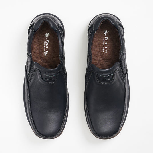 Genuine Leather Slip On Comfort Shoes