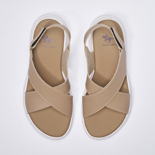 Ladies Ankle Strap Wedge Sandals – POLO HILL