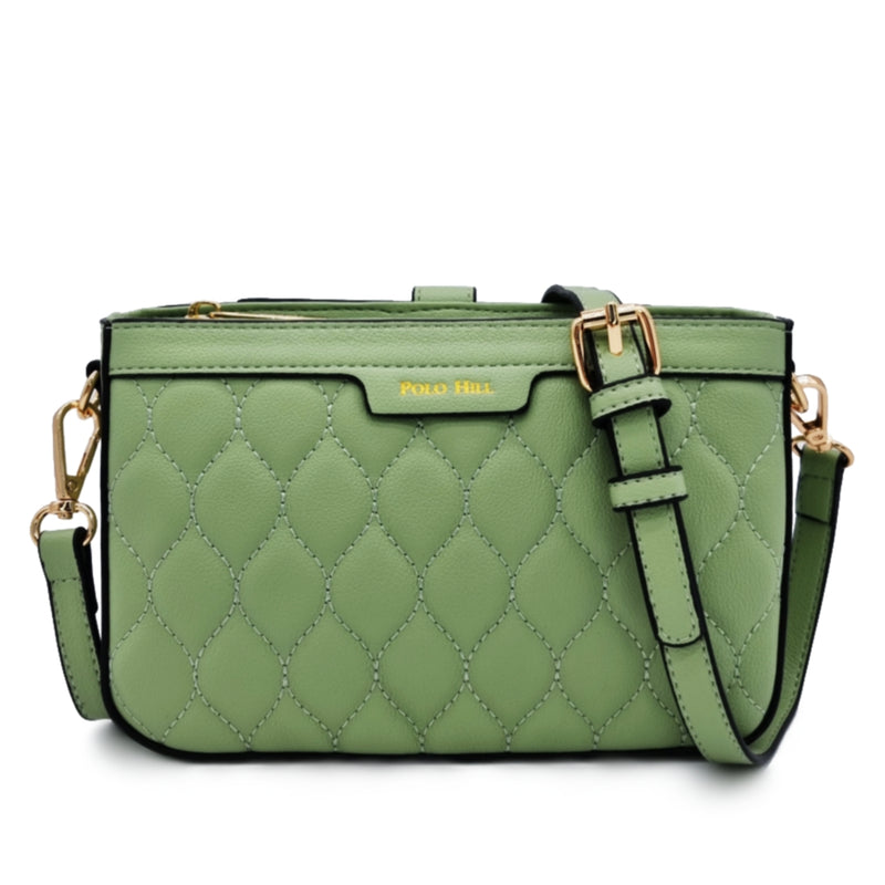 Load image into Gallery viewer, Quilted Sling Purse Bag
