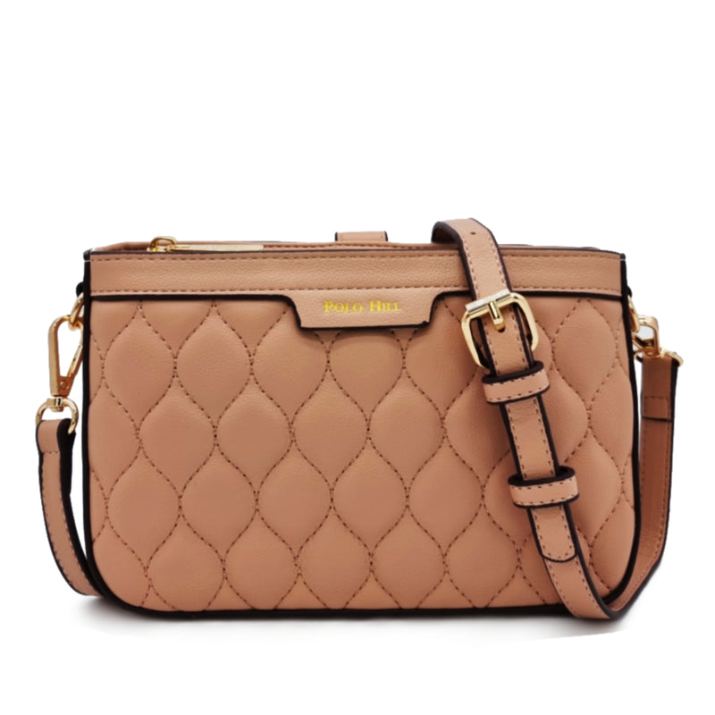 Load image into Gallery viewer, Quilted Sling Purse Bag
