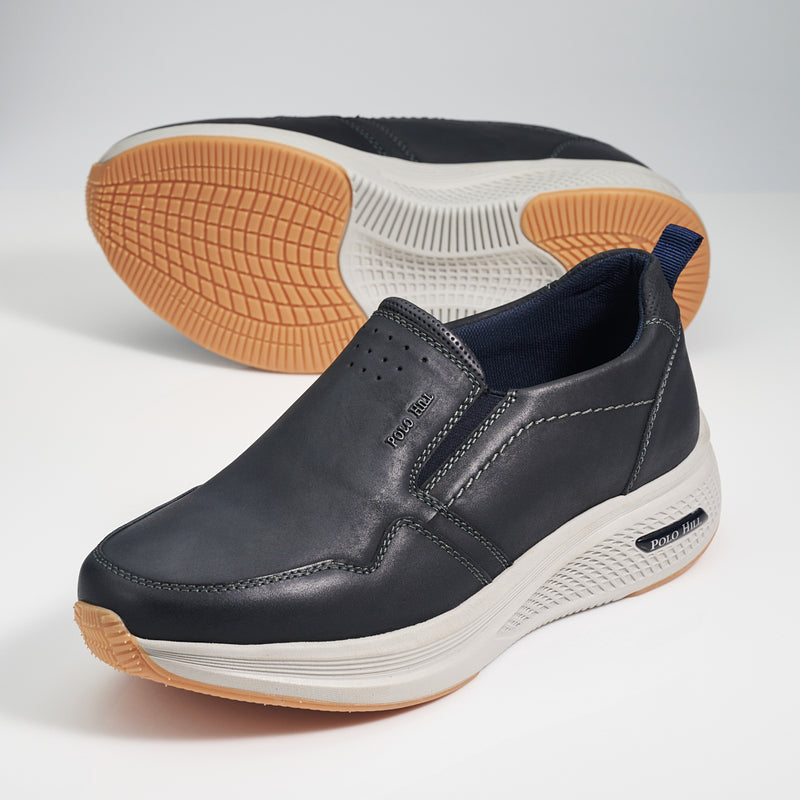 Load image into Gallery viewer, Men Genuine Leather Slip On Shoes
