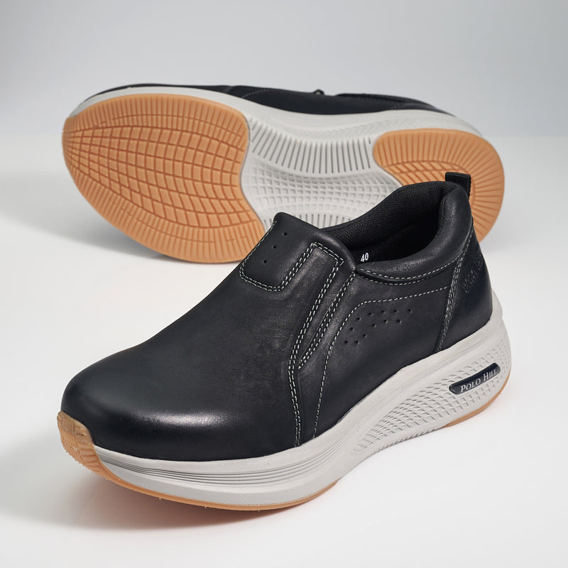 Load image into Gallery viewer, Men Genuine Leather Slip On Shoes
