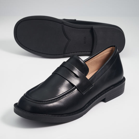 Ladies Low Heel Slip On Loafers