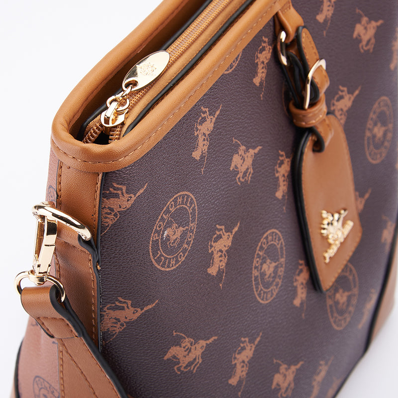 Load image into Gallery viewer, Monogram Crossbody Shoulder Bag
