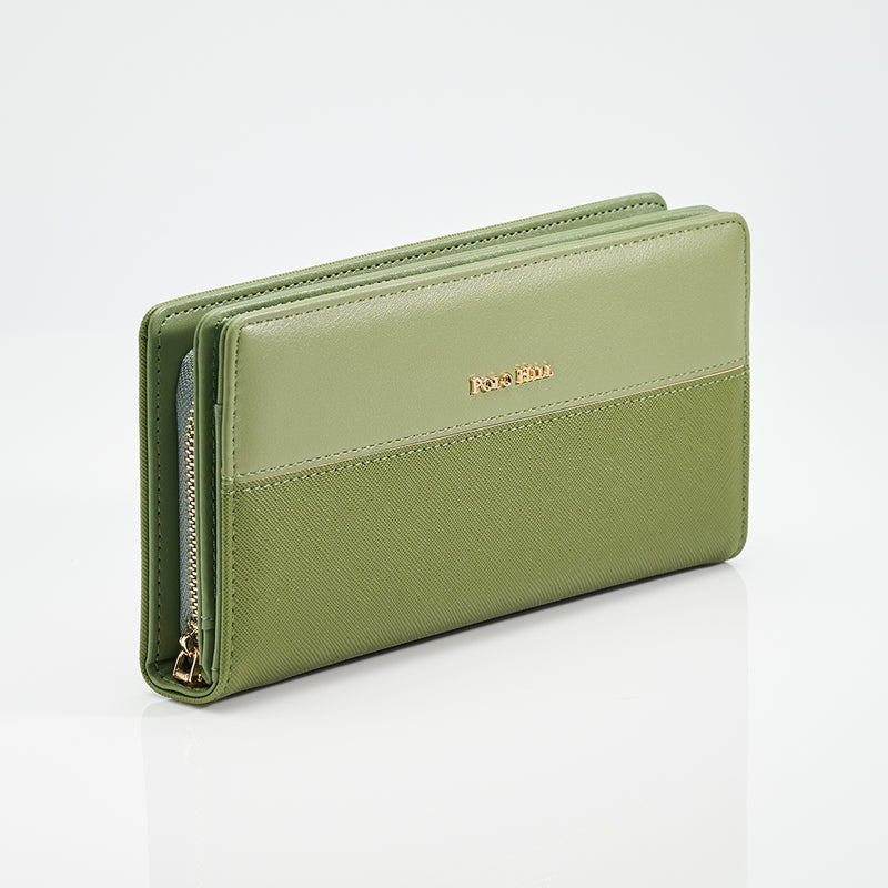 Load image into Gallery viewer, Ladies Long Bi-Fold Purse
