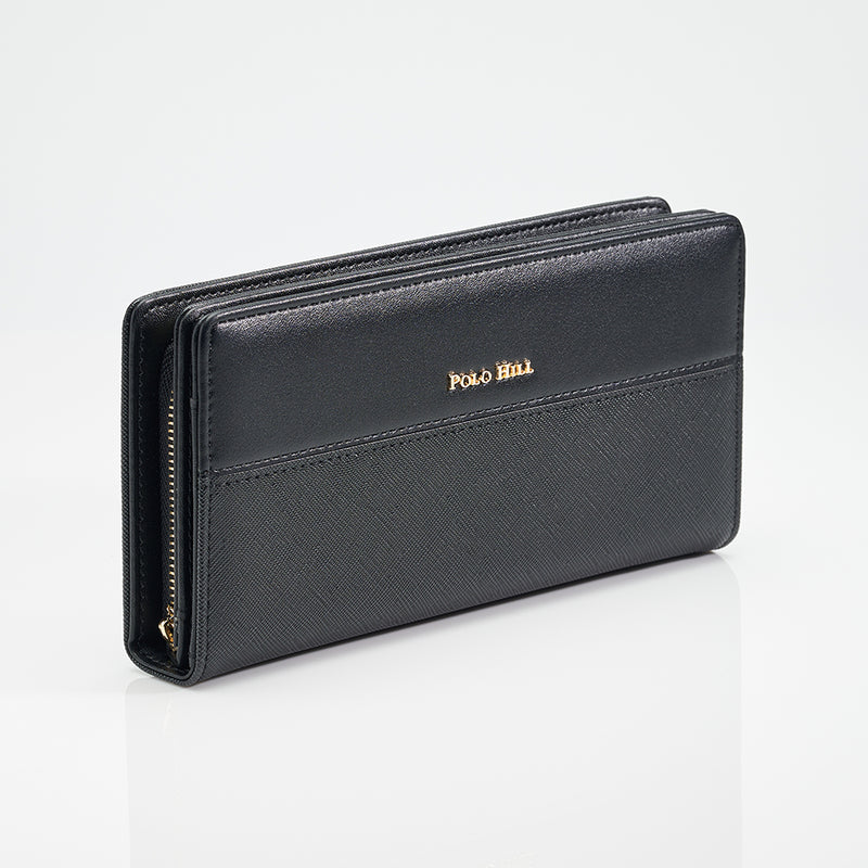 Load image into Gallery viewer, Ladies Long Bi-Fold Purse
