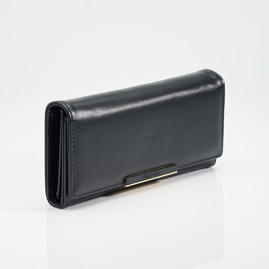 Ladies Tri-Fold Long Wallet