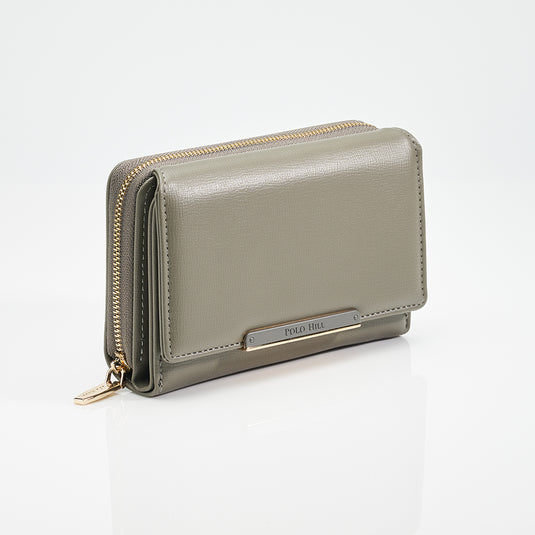 Ladies Tri-Fold Short Purse