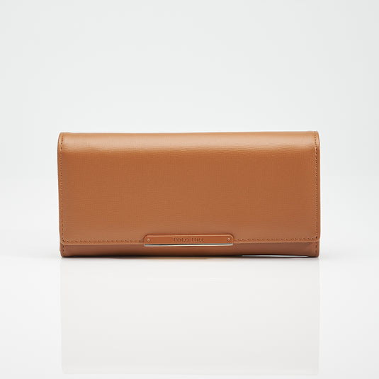 Ladies Tri-Fold Long Wallet